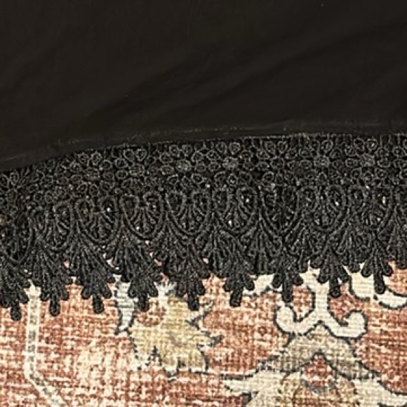 Free People, midi dress with pockets, velvet detailing, size S - Picture 5 of 5